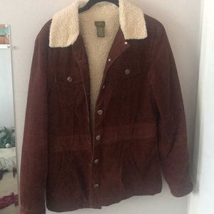 Rust Sherpa jacket